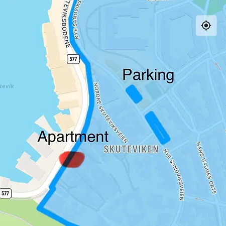 500M To Bryggen & Sentrum Апартаменты